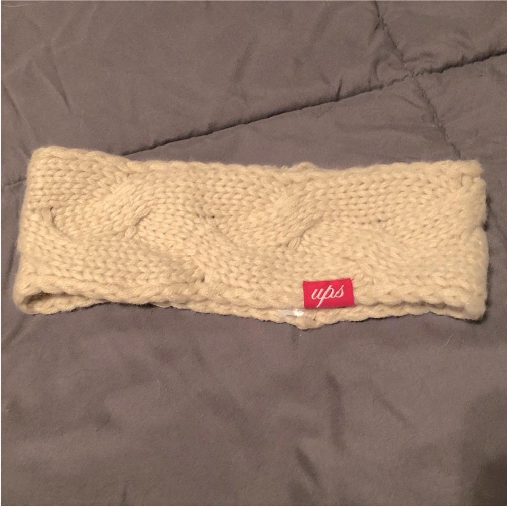 Cream Cable Knit Headband/ Ear Warmer